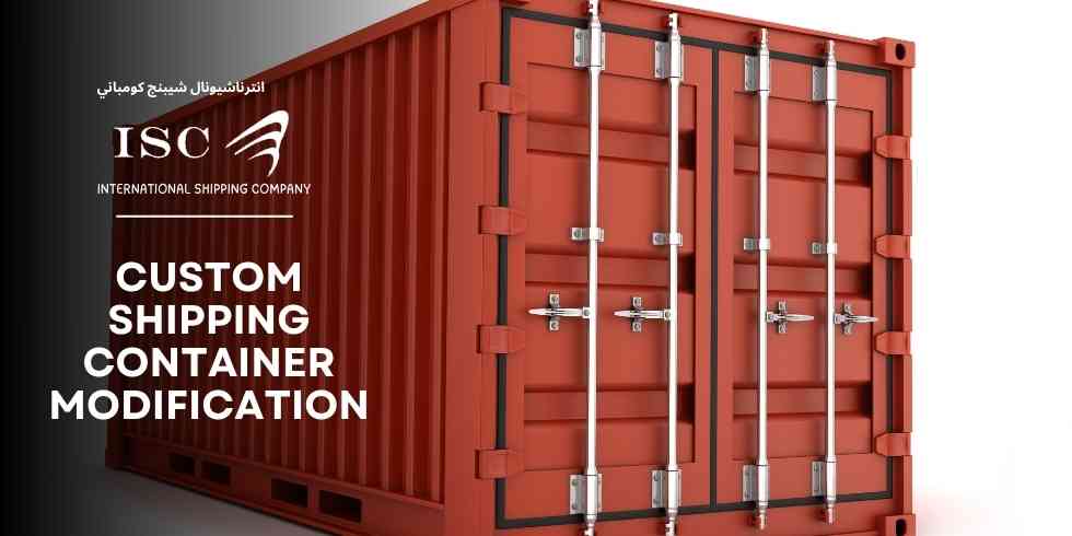 Custom shipping container modification